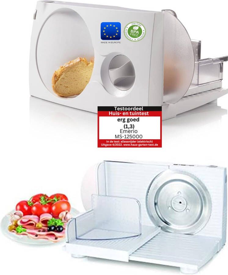 Veltro Broodbakmachine Broodsnijmachine Broodbakmachines Wit