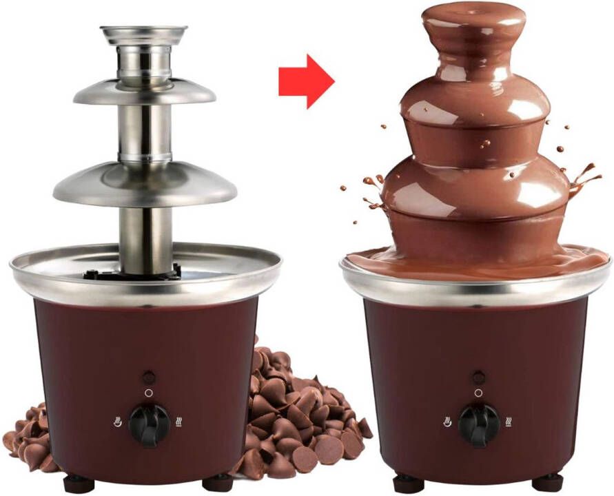 Veltro Chocoladefontein Chocoladefondue Bruin