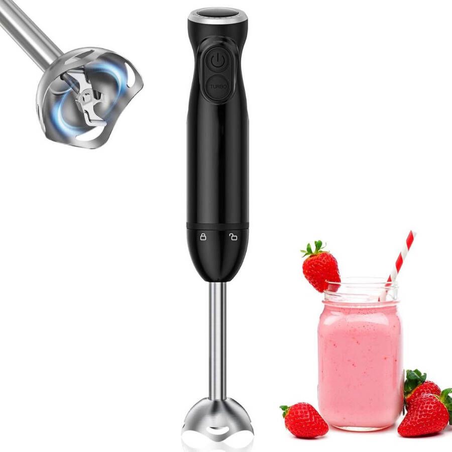 Veltro Staafmixer Hakmolen Keukenmachine Zwart