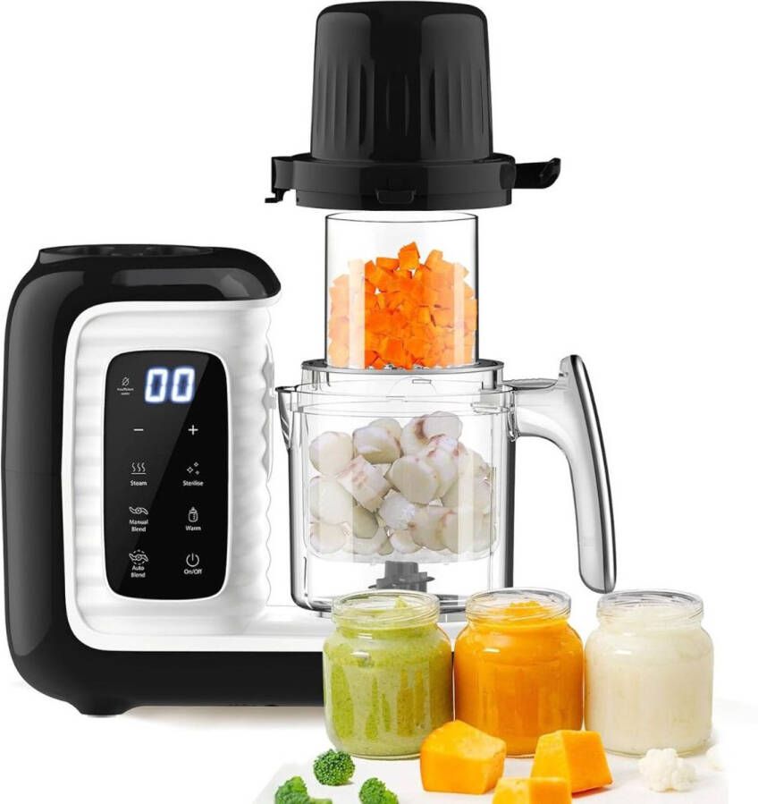 Veltro Stoomkoker Baby Stomer en Blender 4-in-1 Multifunctionele Baby Cooker