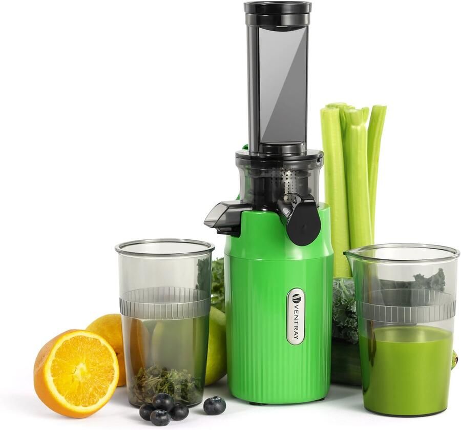 Ventray Essential Ginnie Juicer compacte slowjuicer groen