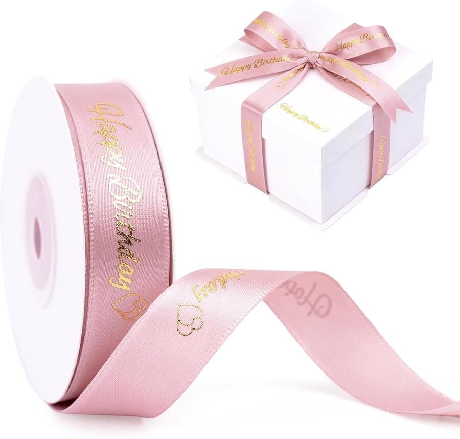 Verjaardagsband 15 mm 22 meter