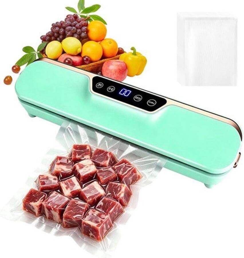 Verpakkingsmachine 120 W 4 modi en dubbele afdichting 50 zakken