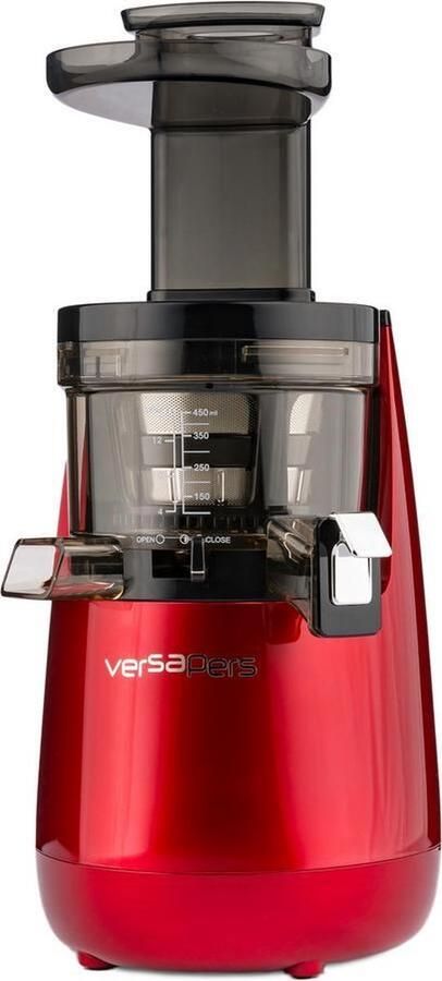 Versapers Slowjuicer Verticaal 5G Rood