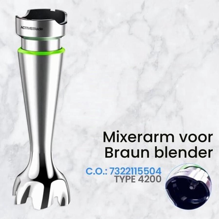 Vervangende Staafmixer 7322115504 compatibel met 4200 9