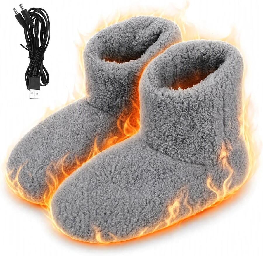 Verwarmde pantoffels met USB-verwarming