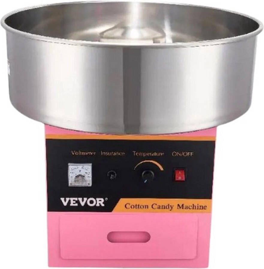 Vevor AM s Suikerspinmachine Suikerspin Professioneel Roze Suikerspin