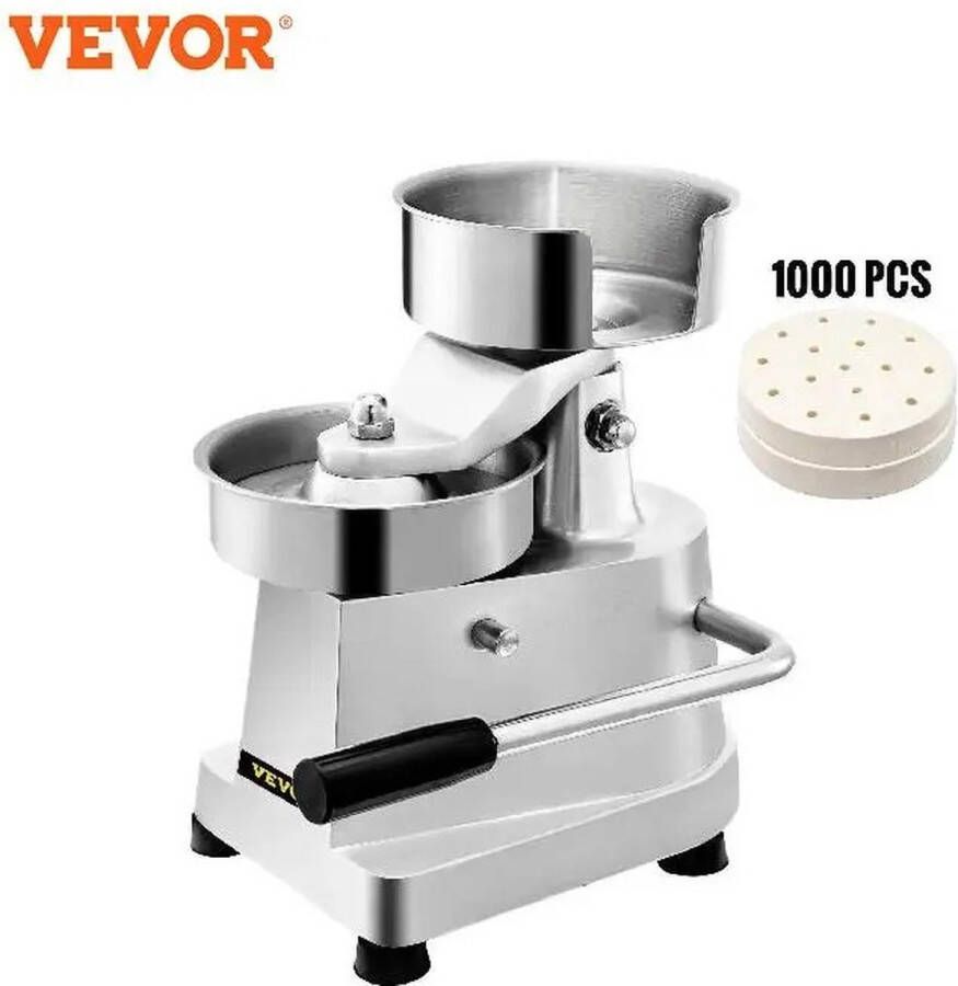 Vevor Hamburgerpers Hamburgermaker BBQ accessoires OOk voor commercieel gebruik Roestvrij staal - Foto 2