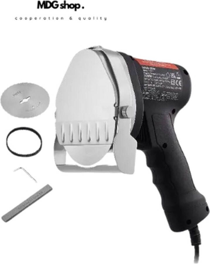 Vevor MDG shop Snijmachine vlees Elektrische Shoarma Mes Plat mes Roestvrijstaal