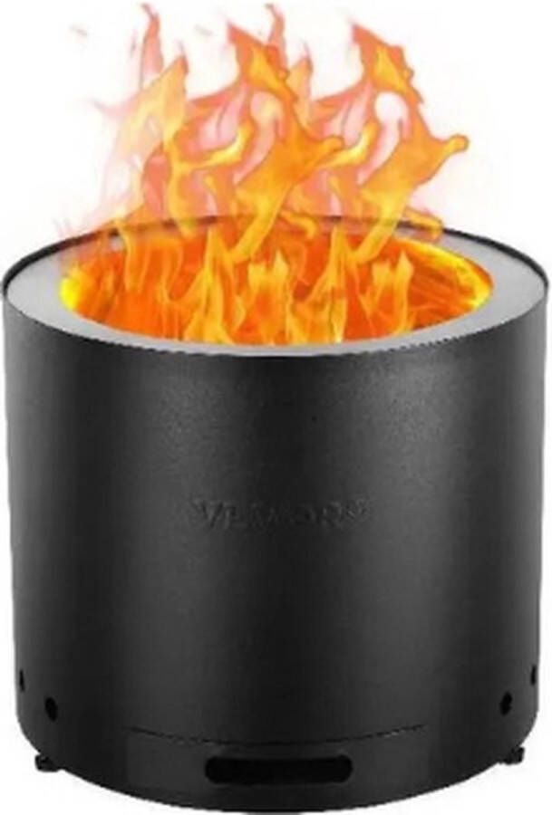 Vevor Vostara Rookloze Vuurpitkachel Vuurschaal Vuurkorf Voor Buiten Terrashaard Vuurkorf BBQ Vuurkorf Schaal Vuurton Vuurkorf Met Vonkenscherm Vuurkorf Met Onderplaat Vuurkoraal Annet De Jong Vuurkorf Voor Buiten Gietijzer