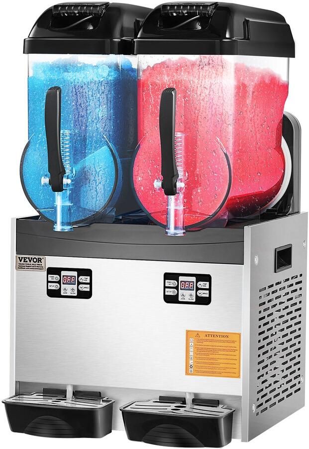 Vevor Commerciële Slushy Machine 12Lx2 Margarita Smoothie Frozen Drink Maker