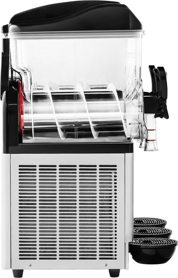 Vevor Commerciële Slushy Machine 15Lx3 Margarita Smoothie Bevroren Drankmaker