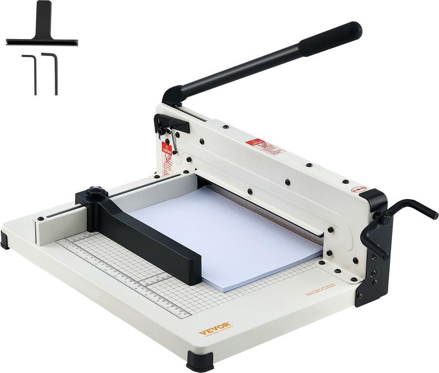 Vevor -hendelsnijder A4 Guillotinepapiersnijder Snijmachine 304 8 mm