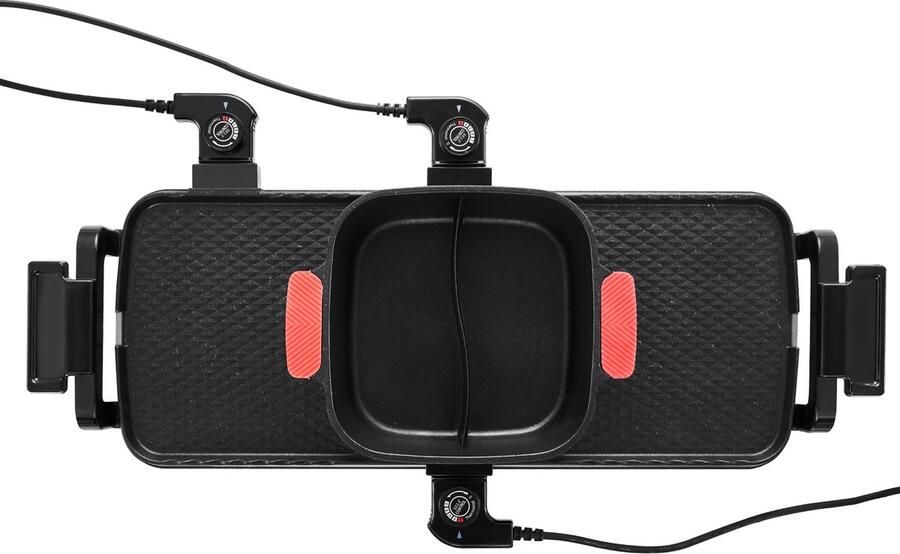 Vevor Hot Pot met Grill 2300 W 2-In-1 Elektrische Rookloze Grill met Uitneembare Pot