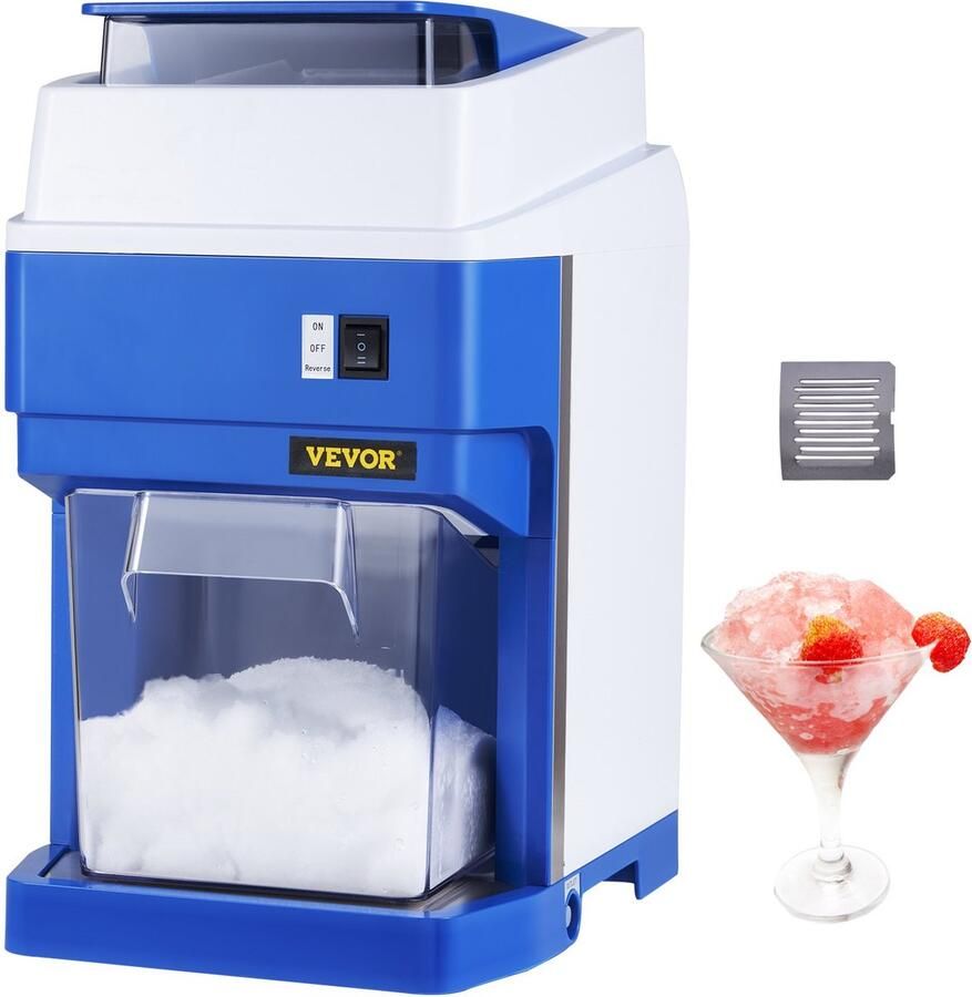 Vevor IJscrusher Ice Crusher Schaaf ijsmachine Slush Maker Slush Puppy Slush Machine 200kg Capaciteit