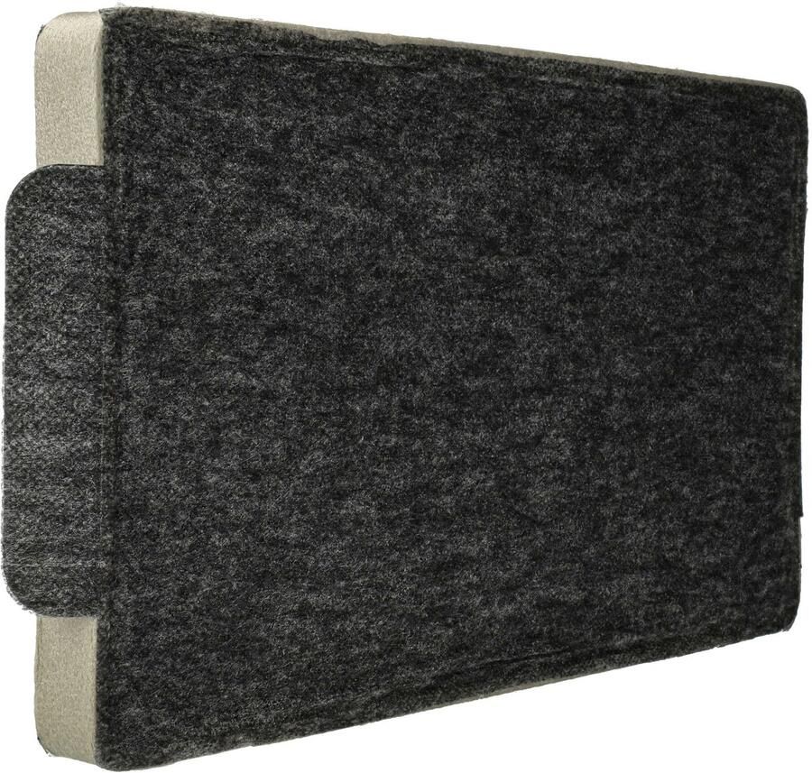 VHBW 2x actieve-koolfilter compatibel met Miele DA 3698 C DA 3668 DA 3690 DA 3698 afzuigkap – 23 7 x 14 6 x 1 9 cm