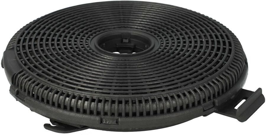 VHBW 4x actieve-koolfilter compatibel met Smeg KITD4C KSE71X-1 KSE61X-1 KSE90X-1 KSE91X-1 afzuigkap – 20 cm