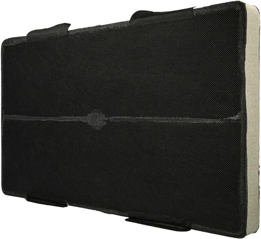 VHBW 4x actieve koolstoffilters compatibel met Miele DA 316 DA 316 I DA 326 DA 326 I DA 325 I DA 325 I 55 DA 325 afzuigkap 40 x 23 5 x 3 cm