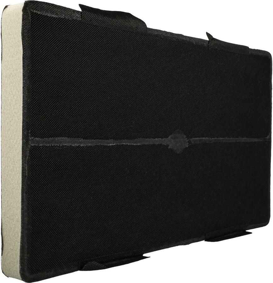 VHBW 4x Vervangend actief koolstoffilter voor Miele DKF-8 DKF8 5182192 4002514270456 5182190 5182191 afzuigkap 40 x 23 5 x 3 cm