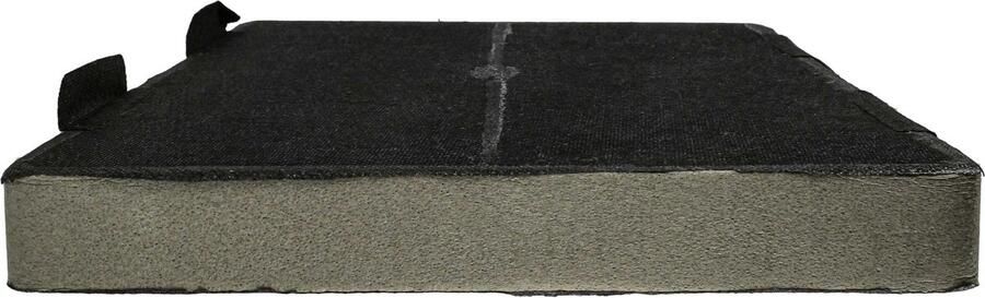 VHBW 4x Vervangend actief koolstoffilter voor Miele DKF-8 DKF8 5182192 4002514270456 5182190 5182191 afzuigkap 40 x 23 5 x 3 cm
