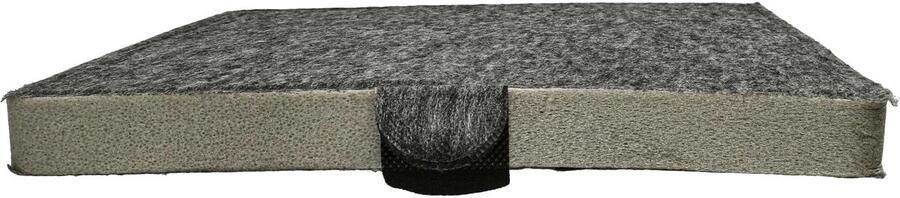 VHBW actiefkoolfilter compatibel met Miele DA 5996 W DA 7198 W DA 5986 W DA 5990 W afzuigkappen 26 x 21 x 1 8 cm