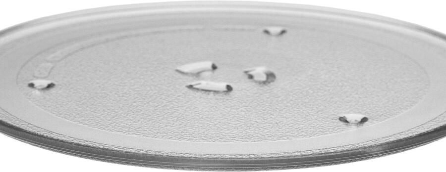 VHBW Magnetron draaiplateau compatibel met Samsung GE86NSXEN GE86NXEN GE86V-BB ELE magnetrons draaiplateau met Y-bevestiging 28 8 cm glas transparant