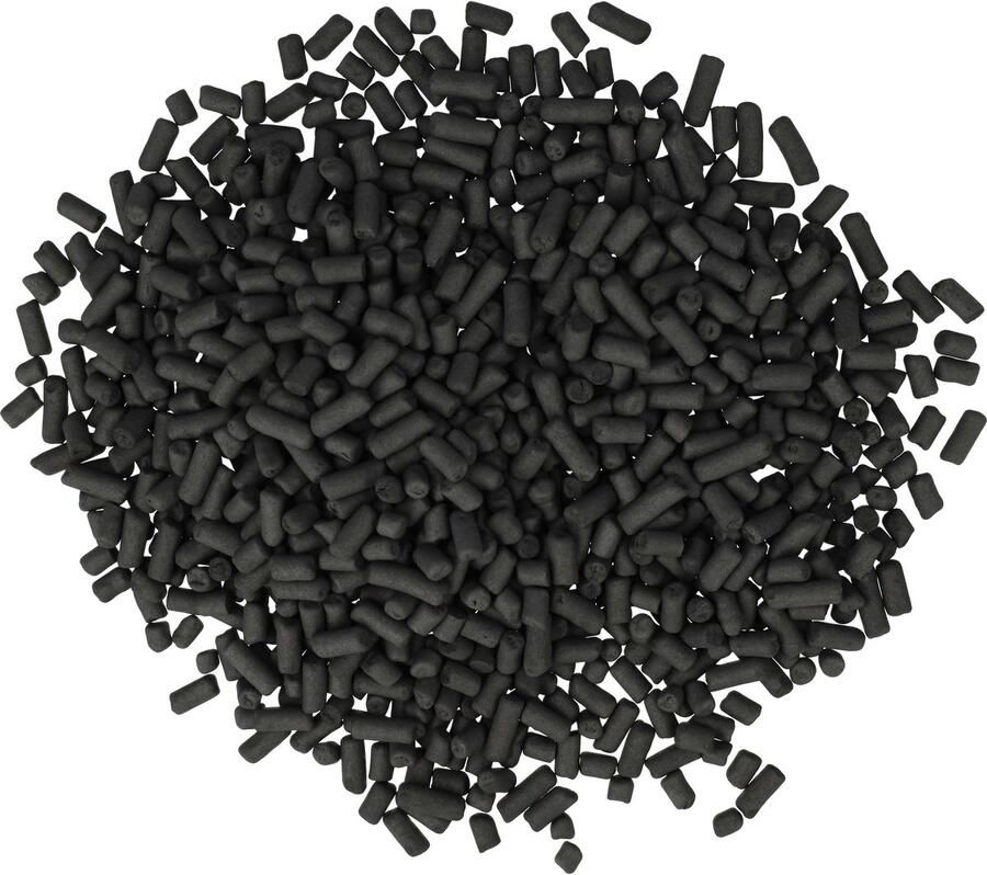VHBW navulverpakking van 2 5 kg actieve koolpellets compatibel met de Berbel BIH 100 ST BIH 115 SKC en BIH 110 EG afzuigkappen – diameter 3–4 mm