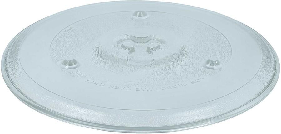 VHBW Universeel draaiplateau voor magnetrons Draaiplateau 27 cm glas transparant