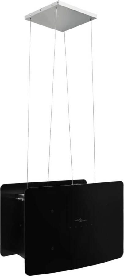 VidaXL Afzuigkap hangend met aanraaksensor LCD gehard glas