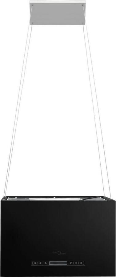 VidaXL Afzuigkap hangend met aanraaksensor LCD 55 cm staal - Foto 3