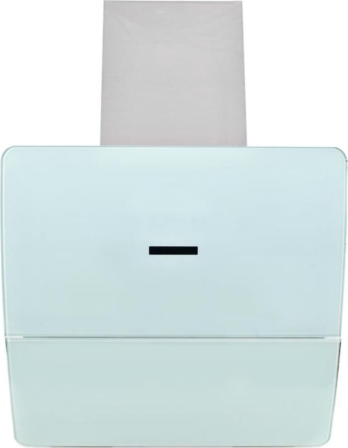 VidaXL Wandafzuigkap 756 m³ u 90 cm roestvrij staal wit