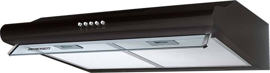 Viking Choice Afzuigkap 60 cm Onderbouw Zwart Berdsen