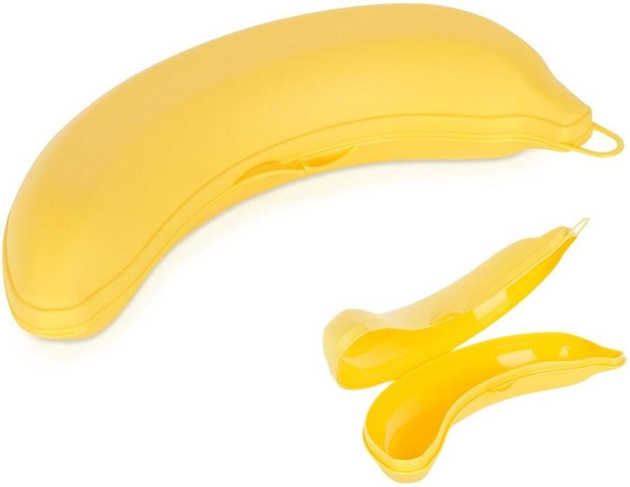 Vilde Bananendoos Ergonomisch Geel