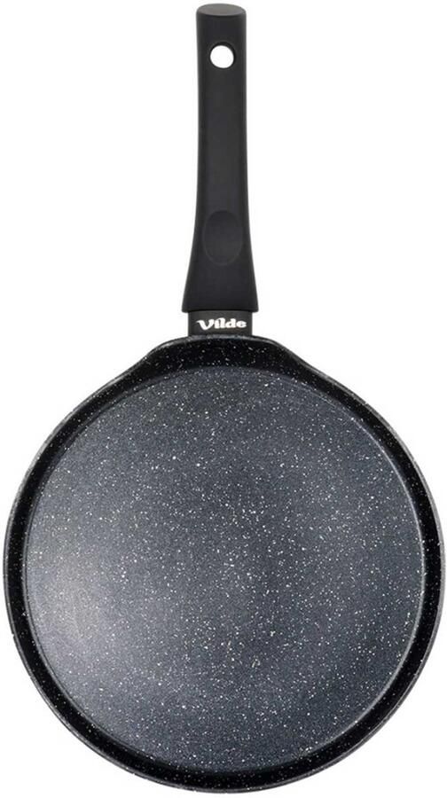 Vilde Black Line Granieten Pannenkoekenpan 24 cm Soft Touch Handvat