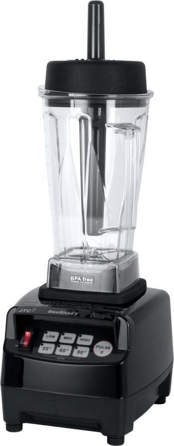 Vita5 JTC Omniblend TM 800 Blender Smoothie Maker Krachtige Motor 2.0 Liter Ice Crusher BPA Vrij Zwart