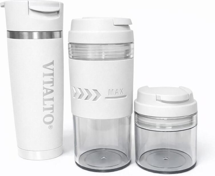 VITALTO V1 SERIES Draagbare Blender Portable Blender BPA vrij Smoothie maker Vaatwasserbestendig 700ML-USB-C Oplaadbaar Wit
