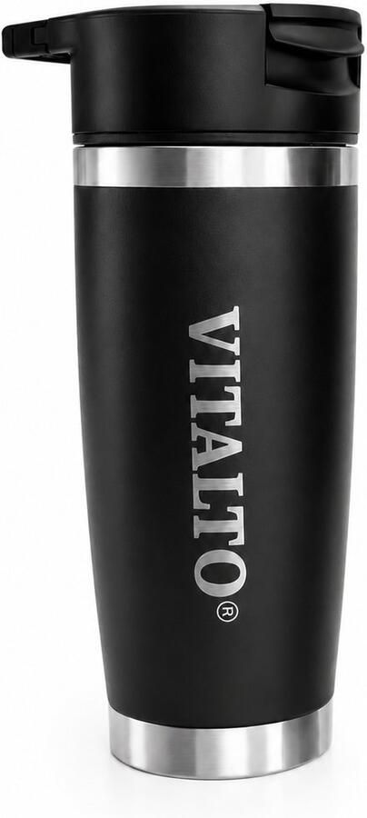 VITALTO V1 SERIES Draagbare Blender Portable Blender BPA vrij Smoothie maker Vaatwasserbestendig 700ML-USB-C Oplaadbaar Zwart