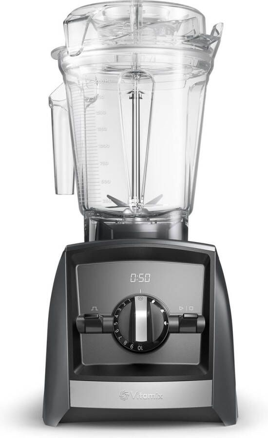 Vitamix A2500i Ascent high performance blender 3 programma's 2.2 PK motor 2 liter kan 10 jaar garantie antraciet