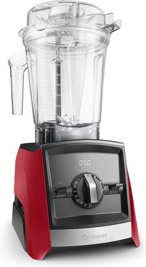 Vitamix A2500i Ascent high performance blender 3 programma's 2.2 PK motor 2 liter kan 10 jaar garantie rood - Foto 2