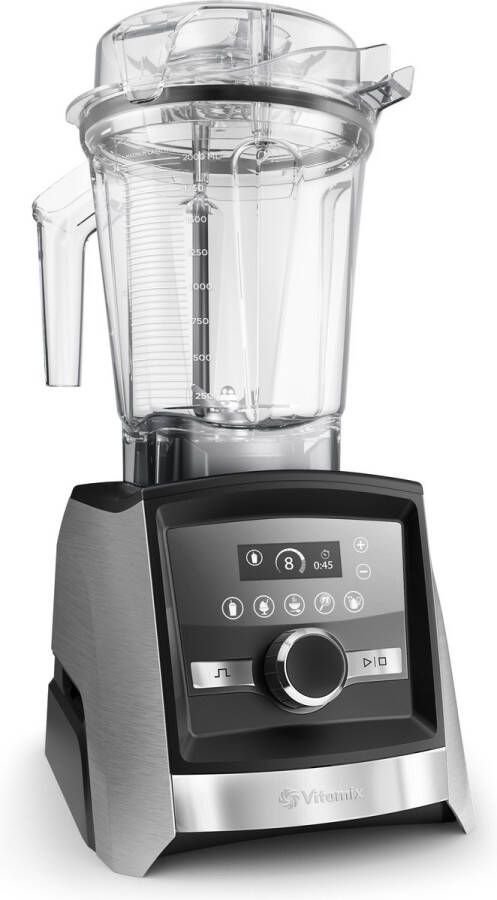 Vitamix A3500i Ascent high performance blender LCD display 5 programma's 2.2 PK motor 2 liter kan 10 jaar garantie RVS - Foto 2