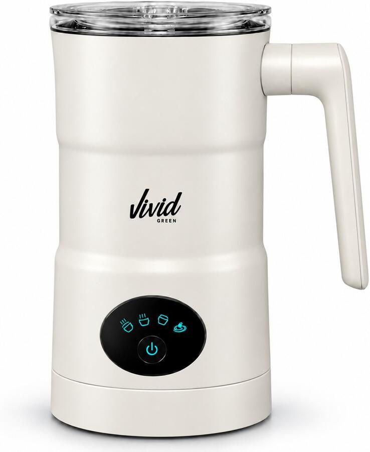 Vivid Green Melkopschuimer Schenktuit 4-in-1 Melkschuimer Elektrische Melkklopper Creme