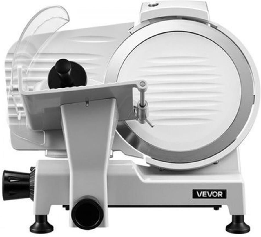 Vleessnijmachine Elektrisch 300 W Vermogen 25 cm Koolstofstaal Mes Instelbare Snijdikte 0-12 mm Voor Vlees En Brood Keuken Snijmachine