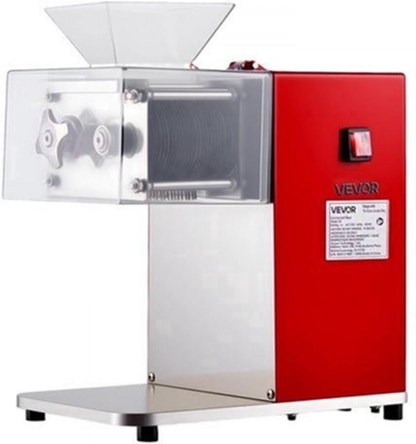 Vleessnijmachine Professioneel 850 W Snijvermogen 3 5 mm Snijdikte ABS Aluminiumlegering Keuken Restaurant Supermarkt