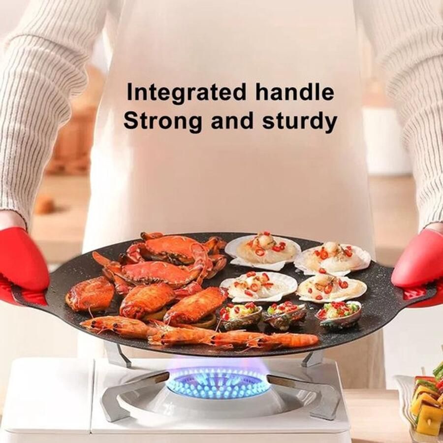 VTV Products Vt s Koreaanse grillplaat Grillpan Draagbaar en multifunctioneel 30