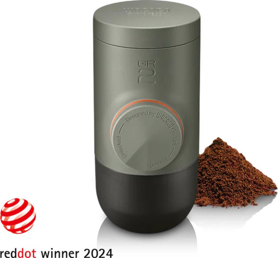 Wacaco Minipresso GR2 Portable Espresso Apparaat Voor gemalen koffie