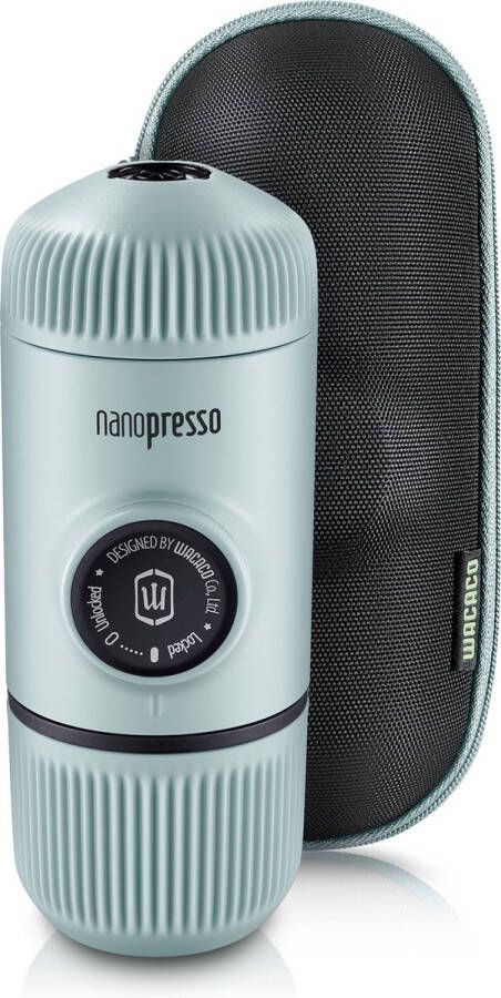 Wacaco Nanopresso Artic Blue portable espresso machine