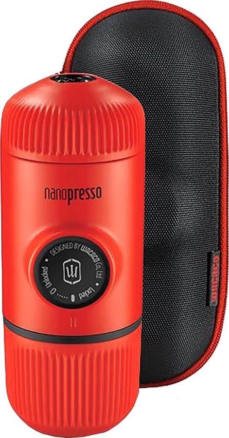 Wacaco Nanopresso Portable Espresso Machine with Protective Case rood - Foto 2