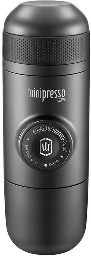 Wacaco Mini Espresso GR Portable Koffie Maker Koffie Maker voor Onderweg Zwart