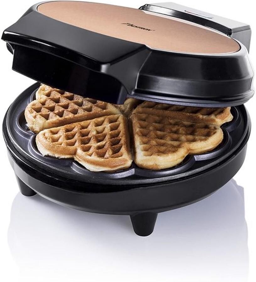 Wafelijzer voor Hartvormige Wafels met Recepten