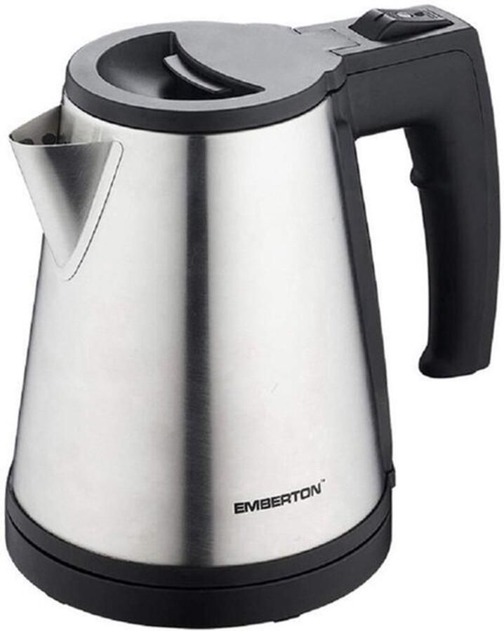 Waterkoker Roestvrij Staal 500 ml Inhoud 1000 Watt Vermogen Gepolijst RVS Temperatuurregeling Elektrische